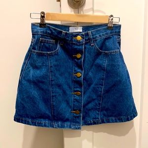Pink Lily Boutique jean skirt